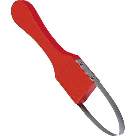 Outil de désherbage manuel en boucle en fer portable pour désherber, desserrer, planter, jardin (1/5)