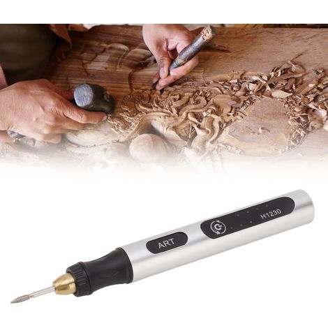 Mini-USB-Elektroschleifer, tragbares Polierset, elektrische Werkzeuge zum Jade-Schnitzen, Miniatur-Gravierstift (1/5)