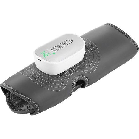 Appareil de massage des mains avec compression par airbag, coussin chauffant, gant de massage, masseur pour doigts, poignets et paumes pour détendre les muscles des mains - JBMEDIA (1/4)