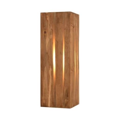 Applique murale déco bois clair Karuni trio E14 10W (1/3)