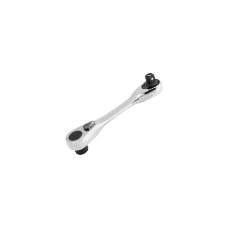 Chiave a cricchetto con bussola, mini cacciavite esagonale da 1/4", chiave dinamometrica reversibile a 72 denti per officina di riparazione e manutenzione auto - Crezuo