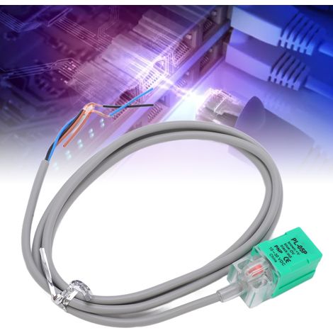 Capteur de proximité inductif FQTFK, distance de détection de 5 mm, alimentation CC 10-30 V, trois fils normalement ouvert, référence PL-05P (1/5)