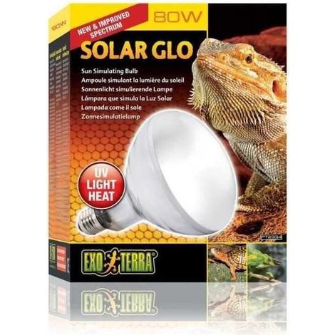 Exo Terra Solar Glo 80W lampadina per rettili trasparente (1/3)
