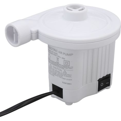 Kompakte, tragbare elektrische Luftpumpe 45 W, 220–240 V, EU-Stecker, Heim-Luftpumpe, kleine Pumpe zum schnellen Aufpumpen (1/5)
