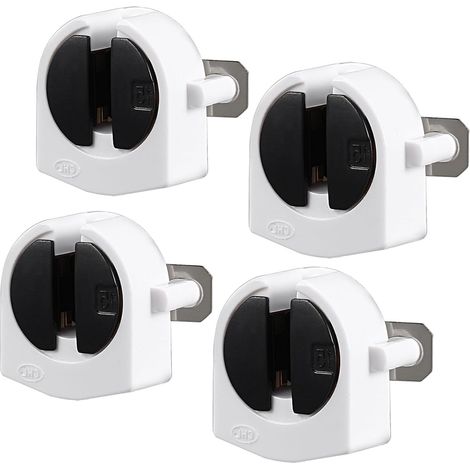 4 Pcs Fluorescent Lumière Support, T5 Lampe Prise G5 Base Non shunté Prise Lumière Pièces Rechange, pour Maison, Bureau (Blanc, 2A, AC 500V) (1/5)