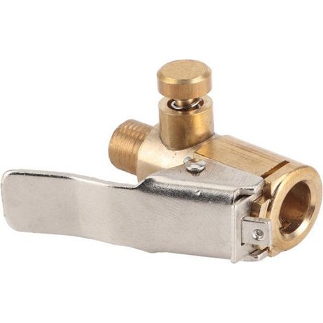 Mandrin De Gonfleur De Pneu - Filetage Externe 8 mm - Pour Valve Américaine - Voiture Moto - 1 Pièce (1/5)