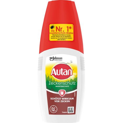 Zeckenschutz AUTAN 100ml Pumpsprüher SC JOHNSON (1/4)