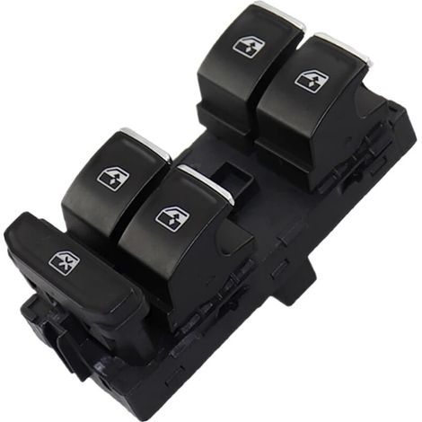 Interrupteur de Lève Vitre Bouton électrique pour Fenêtre 5G0959857 5G0959857C Compatible pour Golf 7 MK7 pour Passat Touran Tiguan Carfter (1/5)
