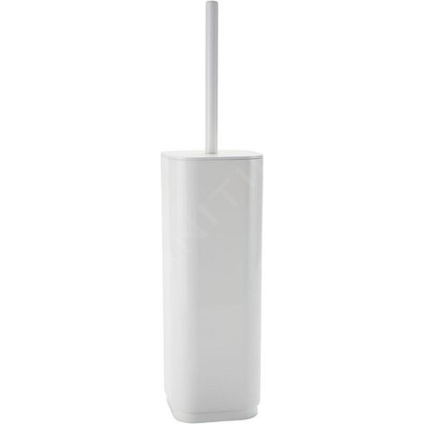 SEVENTY Porte-brosse WC sur pied, blanc (1/2)