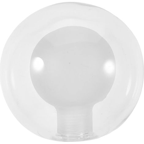 Round Opal Glass Globe Lampshade 10 cm for Hanging Lamp G9 Base Replacement for Modern Living Room Light (1/5)