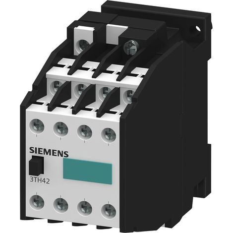 SIEMENS 3TH42 CONTACTOR AUXILIAR 3TH4 44E 220/230VAC 50 HZ TORNILLO 3TH4244-0AP0