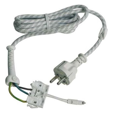 Cordon d'alimentation pour fer à repasser – Compatible modèles Calor FV3140, FV3160, FV3210 – Longueur 2m – 220V