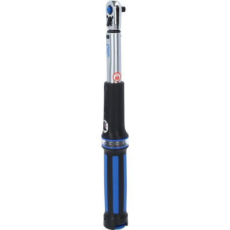 BRILLIANT TOOLS 1/4" llave dinamométrica con cabeza de carraca reversible 1 - 25 Nm - BT141906