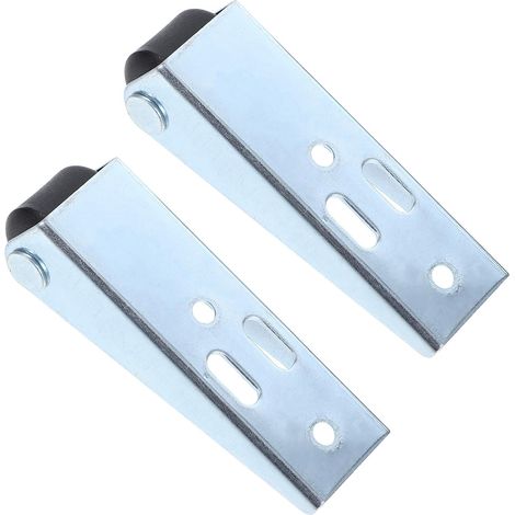 pour porte coulissante de placard lot de 2 roulettes