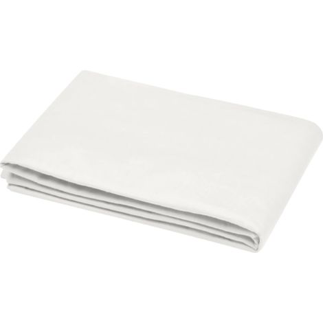 STOF - Housse de Couette -Taille 260x240 cm - 100% Coton certifié Oeko-Tex - Couleur Ivoire -Modèle Eden - Linge de Lit pour Maison - Idéal lit Double Queen Size ou King Size - 2 Personnes (1/5)