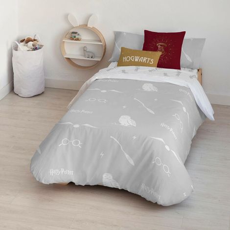 Housse de couette avec boutons 100% coton Modèle Lit de 80 (140 x 200 cm) housse de couette légère et confortable