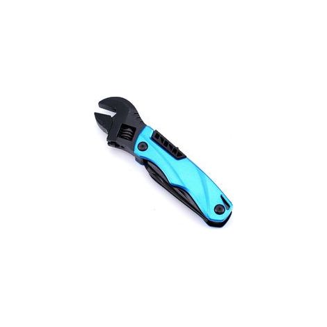 Pince multifonction pliante avec scie, outil de réparation, bleu-noir –