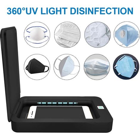 Ce stérilisateur UV portable et multifonctionnel pour téléphones portables propose également une stérilisation par aromathérapie. Il convient aux masques, écouteurs, bijoux et autres objets. (1/5)