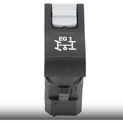 1 color: Black Material: Plastic OE: BP127-757 Car rear differential lock switch (1/5)