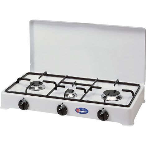 Réchaud à Gaz Extérieur 3 Feux - Parker (1/3)