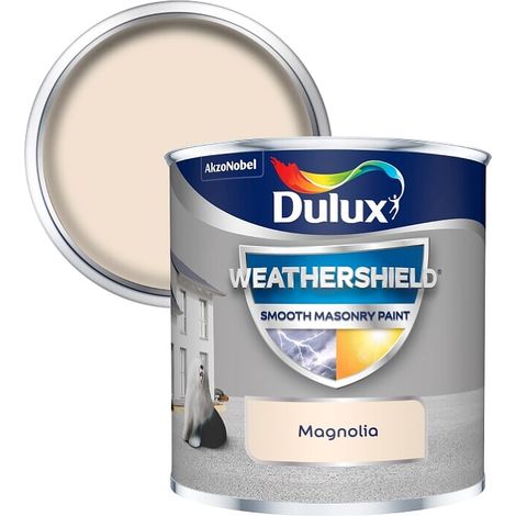Dulux All Weather Protection Smooth Masonry - 250ml - Magnolia