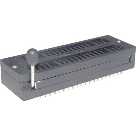 Connfly DS1043-40FB IC-Testsockel Rastermaß: 2.54 mm Polzahl: 40 1 St. Tube (1/3)
