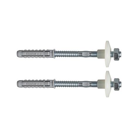 2 PZ ELEMENTI DI FISSAGGIO FISCHER PER LAVABI WST- Tass 12 Viti M10x120- FISCH- pezzi 1