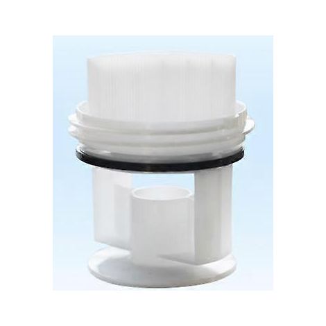 Blanc. Convient pour les lave-linge à tambour Siemens Bosch 1095 1065 WD7205. Couvercle de bouchon de vidange de pompe de vidange obstrué.-AquaForge (1/4)