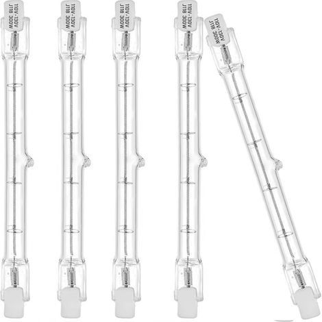 R7S halogen bulbs (5-pack), 118 mm, 300 watts halogen lamp post dimmable halogen lamp post. (1/4)