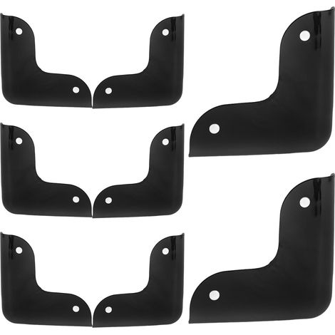 Protections d'angle métalliques pour boîtes et valises, lot de 8, (1/5)