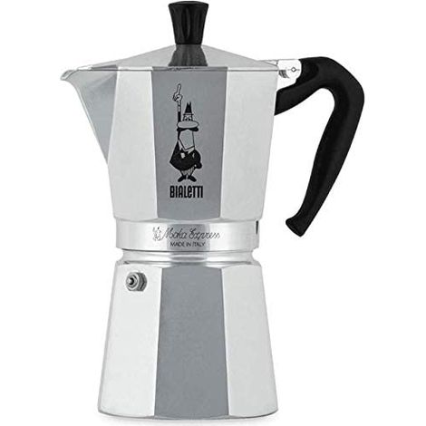 Bialetti Moka Express Aluminio 9 Tazas Cafetera