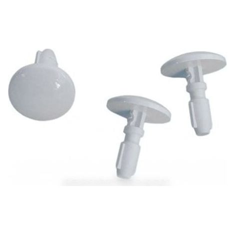 bouton programmateur horloge blanc x3 pour four BRANDT