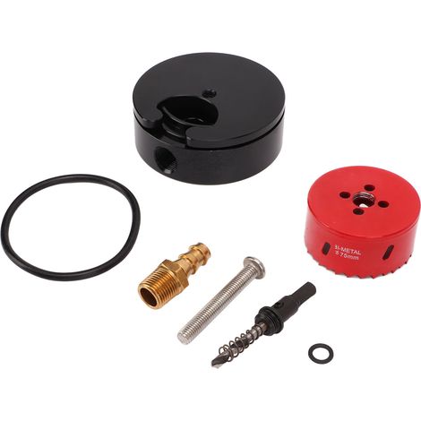 Kit de puisard de réservoir de carburant en alliage d'aluminium, systèmes Diesel de remplacement de bol pour Cummins Powercourse Duramax
