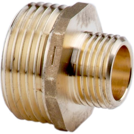 RÉDUCTEUR EN LAITON 1-2" X 3-8" JAUNE (1/2)