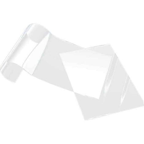2 Stück 3D-Drucker-DIY-Zubehör UV-härtende 3D-Druck-Trennfolie FEP-Folie DLP LCD-Trennfolie, 235 x 160 x 0,15 mm