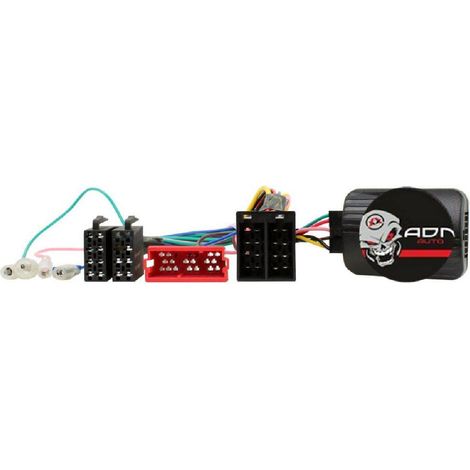 Interface Commande au volant RN7.U compatible avec Renault ap08 Mini-ISO Centrale seule RN7U