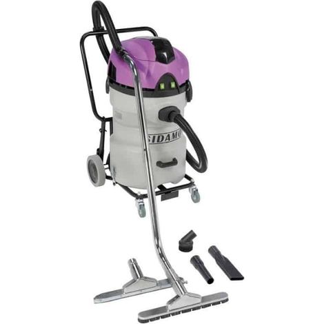 Aspirateur eau et poussières cuve polypropylène Jet 60 P - SIDAMO (1/5)