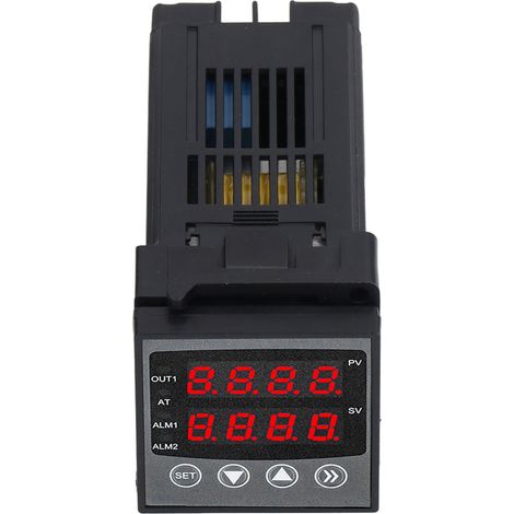 Intelligenter PID-Temperaturregler mit ABS-Digitalanzeige, elektronischer Thermostat für Haus und Gebäude, DC24V-Netzteil, präziser Regler. (1/5)