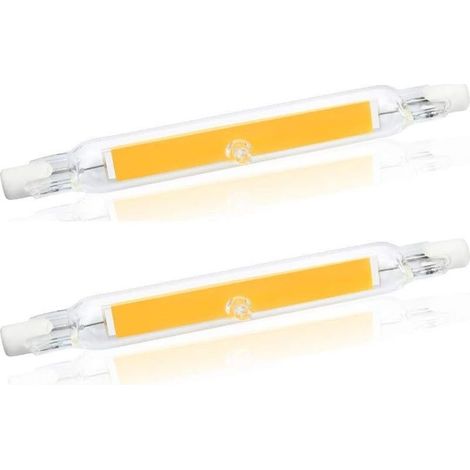 Ampoule LED Filament 5 W Équivalente HalogèneLumière Naturelle 4000 KPour Maison Cuisine Chambre Balcon BureauLot de 2 (1/4)