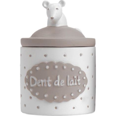 Boîte à dents Petite souris Blanc (1/2)