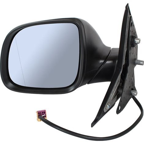 VW T5 FL 09-15 elektrisch beheizbarer Außenspiegel SCHWARZ links