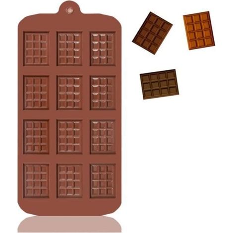 Moule à Chocolat - Noname - 2PCS - Silicone de qualité alimentaire - Antiadhésif - Compatible lave-vaisselle (1/4)