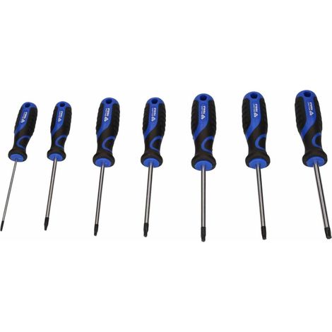 Juego de destornilladores TORX Brilliant Tools 7 piezas Plata Acero (1/5)