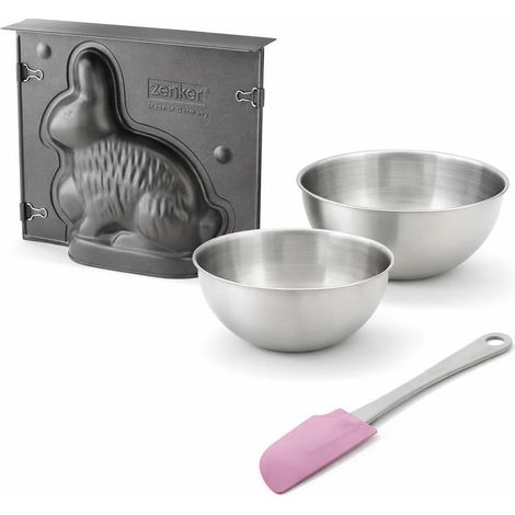 Set de 4 ustensiles de pâtisserie moule à gâteaux 2 bols à mélanger et spatule Spécial season Spécial season Zenker Spécial season (1/5)