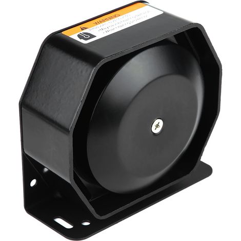 Système d'alarme sonore puissant 12 V CC 200 W (8 sons) pour voiture, sirène de police et de pompiers, avec haut-parleur et microphone. (1/5)