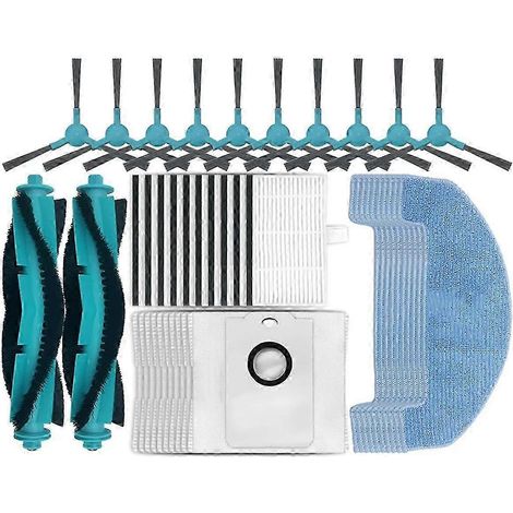 Pour 2499 Ultra Home Advanced Titanium / Atvel R80 Base Brosse latérale principale Filtre Chiffon Sac à poussière Pa (1/5)