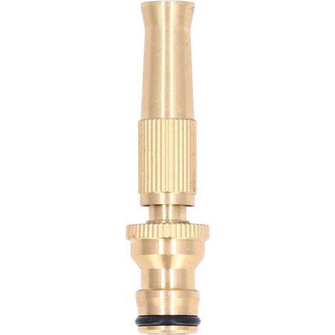 Pulvérisateur haute pression pour jardin – Buse réglable + raccord rapide en laiton – Idéal nettoyage extérieur et arrosage (1/5)