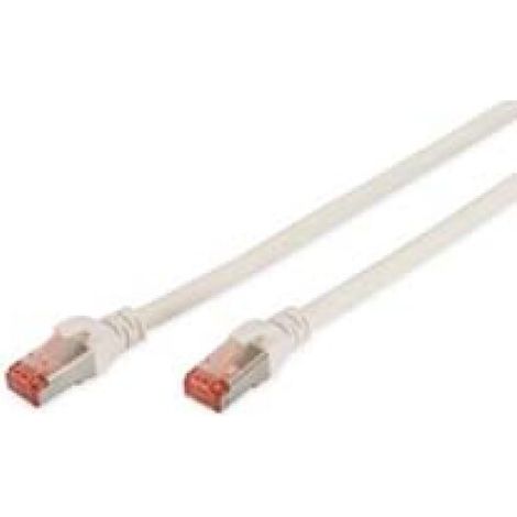 DIGITUS CAT 6 S/FTP Patchkabel, 10 Stück, 3m, weiß (DK-1644-030-WH-10)