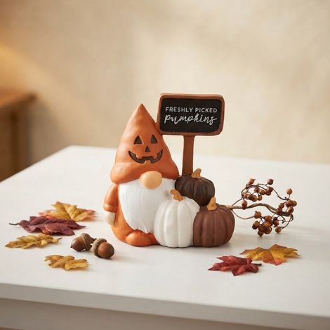 Freshly Picked Pumpkins Gonk Ornament (1/2)