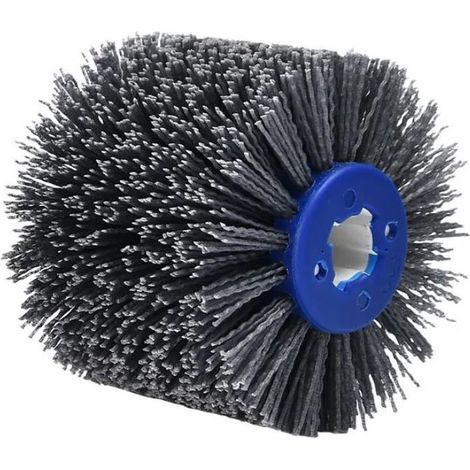 Roue à tréfiler à 80 mailles Meule multifonctionnelle pour meuleuse d'angle, accessoires de meulage, accessoires pour polisseuse, disque à tréfiler pour polisseuse M10 M14 (1/5)